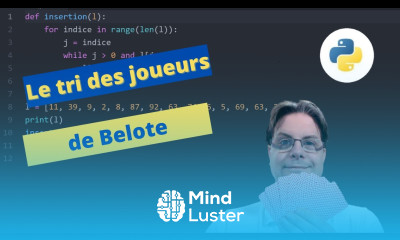 Algorithme de tri Tri par insertion Insertion Sort