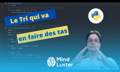 Algorithme de tri Tri par tas Heap Sort