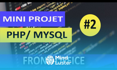 Apprendre PHP Mini projet 2 Front HTML CSS Bootstrap DataTable jQuery