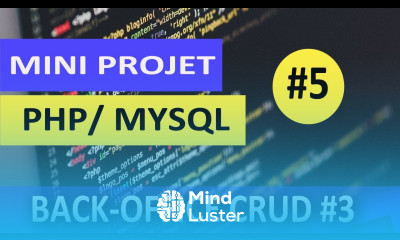 Apprendre PHP Mini projet 5 CRUD Interface Cmd CRUD sur 2 tables Manipuler listes déroulantes