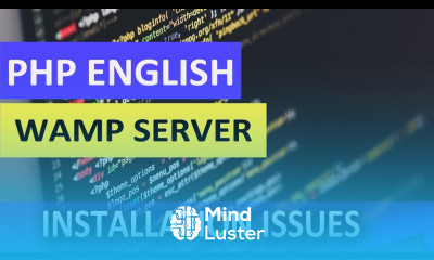 PHP Beginners Issues installing WampServer
