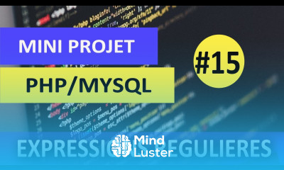 Apprendre PHP Mini projet 15 Intro aux Expressions régulières