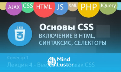 Лекция 1 4 Web Основы CSS Селекторы Псевдоклассы