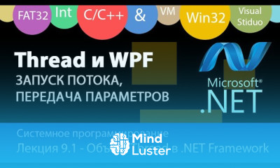 Потоки в С и NET Объект Thread делегаты ThreadStart и ParameterizedThreadStart Обновление форм