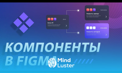 Компоненты в Figma Грамотная работа с компонентами в макете Фигма