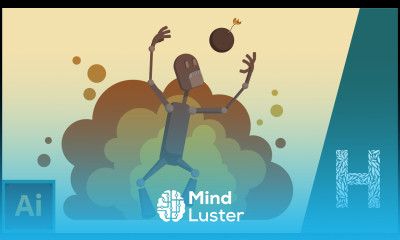 Робот в Adobe Illustrator