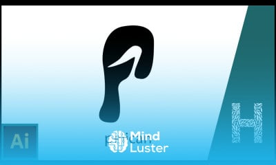 Adobe Illustrator Логотип с негативным пространством Пеликан