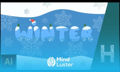 Winter в программе Adobe Illustrator