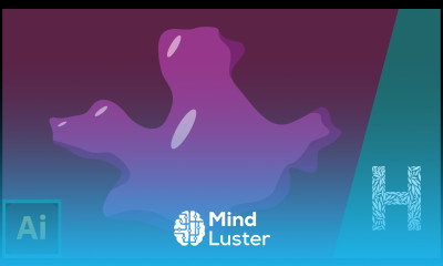 Adobe Illustrator Основы перо прямая клякса