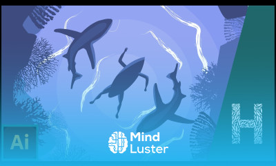 Adobe Illustrator Основы Морская иллюстрация