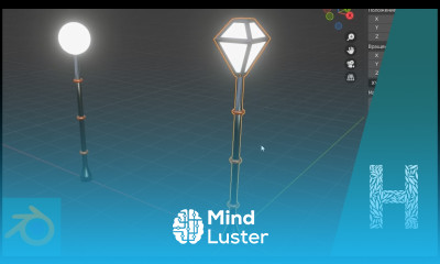 Простые фонари в Blender