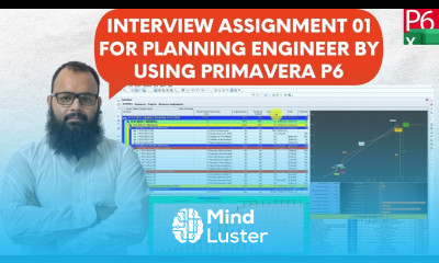 Planning Engineer Interview Assignment 01 by using Primavera P6 Construction of Office Building