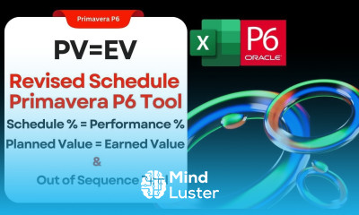 PV EV Revised Schedule P6 Tool Planned value Equal Earned Value Schedule Equal Performance