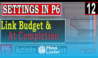 Link Budget and At Completion for not Started Activities Calculation settings in Primavera P6
