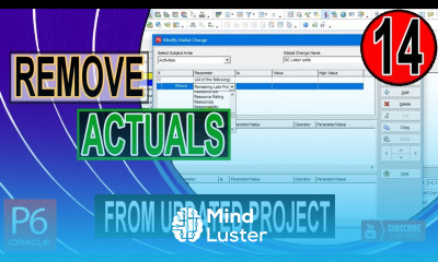 How to Remove Actual from Updated Project in Primavera P6 Remove Progress Change Activity Status