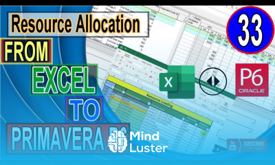 Resource Allocation from Excel to Primavera P6 Resource assignment from Excel to Primavera P6 Tips