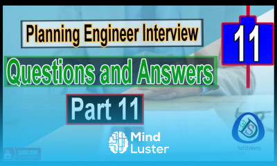 Planning Engineer Interview Questions and Answers Part 11 Interview tips Guidelines planners