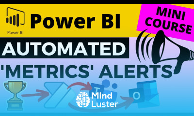 Mini Course Pt2 Use Power BI Metrics Power Automate to Trigger Email Teams KPI Warning Alerts