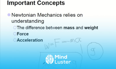 10 Newtonian Mechanics I