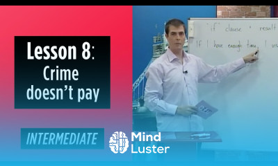 Intermediate Levels Lesson 8 Crime doesn t pay