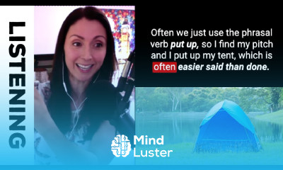 Listening and Reading Practice British English Podcast 44 Camping Glamping and Guy Lines