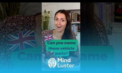 Can You Name These Vehicle Parts in English shorts