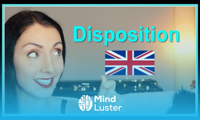 DISPOSITION How To Pronounce British English Pronunciation