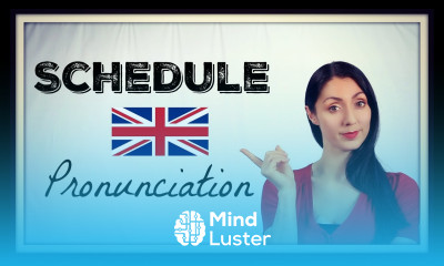 How to Pronounce SCHEDULE Learn BRITISH ENGLISH PRONUNCIATION