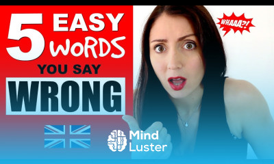 Words You re Saying Wrong Learn English Like A Native