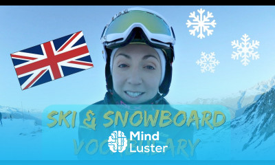 ENGLISH VOCABULARY LESSONS Ski Snowboarding Equipment 1