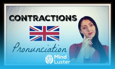 CONTRACTIONS in ENGLISH Complete List Natural Pronunciation