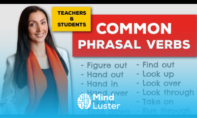 20 COMMON English Phrasal Verbs for Students Teachers