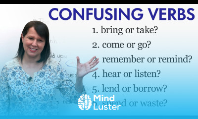 12 Confusing English Verbs