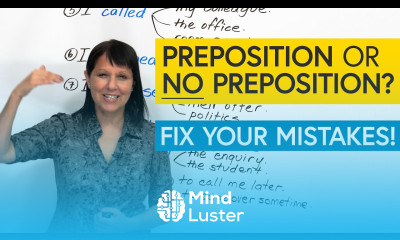 10 Common Mistakes with Verbs Prepositions in English