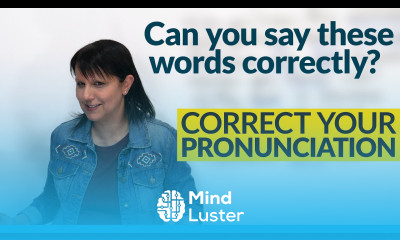 English Pronunciation 12 commonly confused word pairs