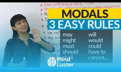 No more mistakes with MODALS 3 Easy Rules