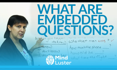 Conversational English What are Embedded Questions