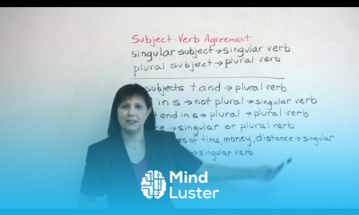 Singular or Plural Subject Verb Agreement in English Grammar