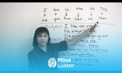 Common English Errors I or me She or her They or them