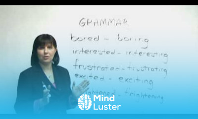 English Grammar Are you BORED or BORING