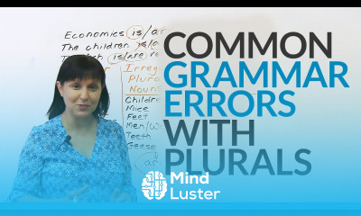 Common English Grammar Errors with Plurals