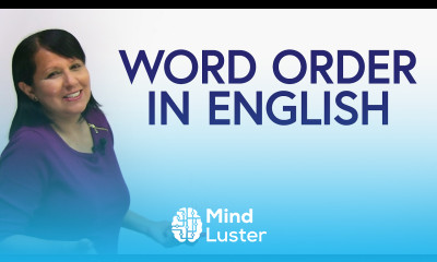 Basic English Word Order Place Time