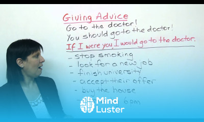 Polite English How to give advice