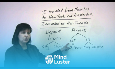 Speaking English Talking about travel
