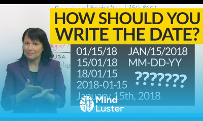 How to read and write the date and how NOT to