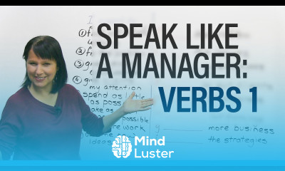 Speak like a Manager Verbs 1