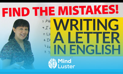 How to write a letter Find the Mistakes
