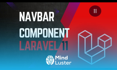 11 Navbar and Link Components Laravel 11 tutorial for beginners