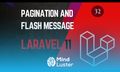 32 Pagination and Flash Message Laravel 11 tutorial for beginners
