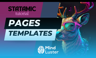 3 Creat Pages and Custom Templates Laravel Statamic Tutorial